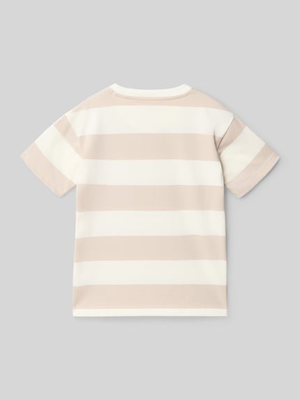Levi’s® Kids Regular Fit T-Shirt aus Baumwoll-Mix Stein 3