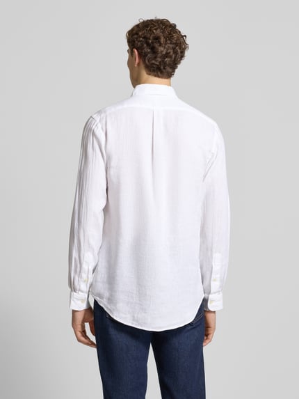 Polo Ralph Lauren Koszula casualowa z czystego lnu Biały 5