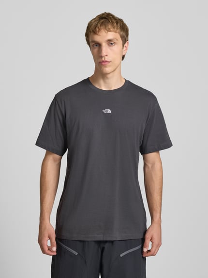 The North Face T-Shirt mit Logo-Stitching Anthrazit 4