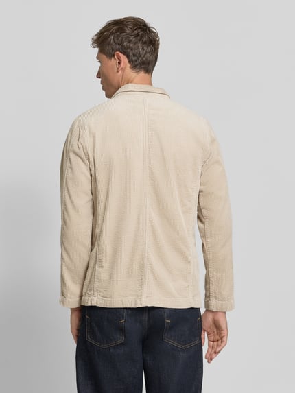 Lindbergh Regular fit colbert van corduroy met reverskraag Zand - 5