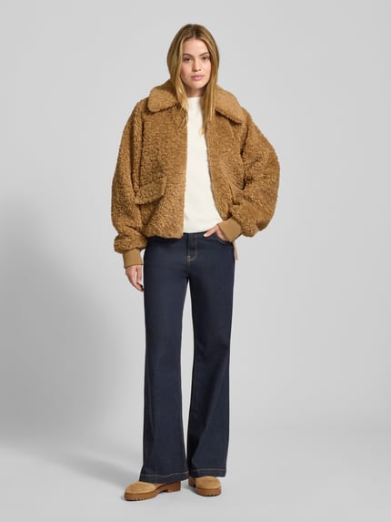 Scotch & Soda Jacke mit Pattentaschen und Reißverschluss Camel 1