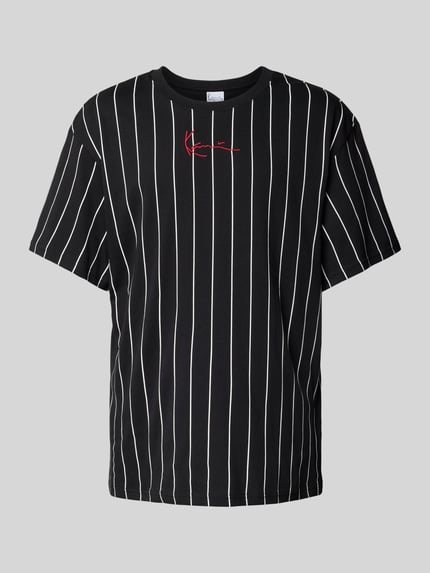Karl Kani T-Shirt mit Label-Stitching Black 2