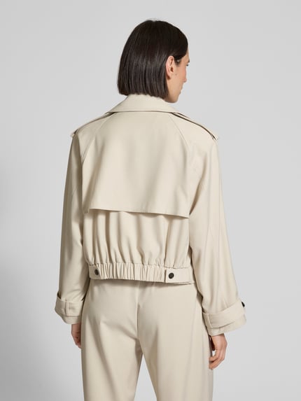 Gestuz Trenchcoat met viscose Model 'edina' Beige - 5