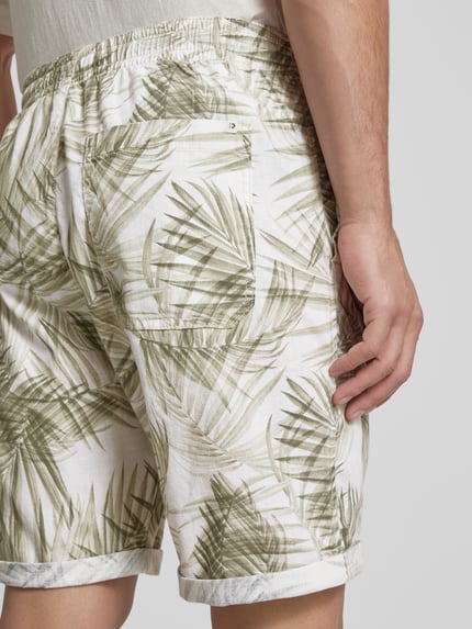 Tom Tailor Denim Relaxed Fit Bermudas aus Leinen-Baumwoll-Mix Beige 3