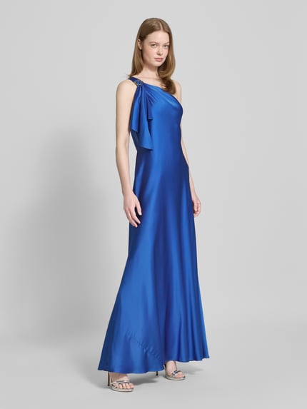 Lauren Ralph Lauren Sukienka wieczorowa na jedno ramię model ‘ELZIRA’ Niebieski 1
