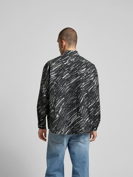 Marni Vrijetijdsoverhemd met kentkraag Zwart - 5