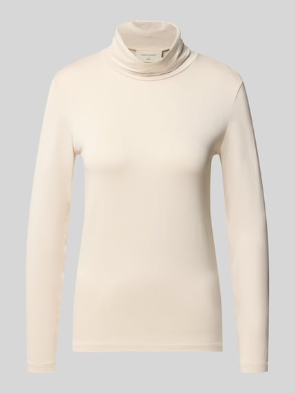 Slim Fit Longsleeve aus Viskose-Mix Modell 'Liana' Shop The Look MANNEQUINE