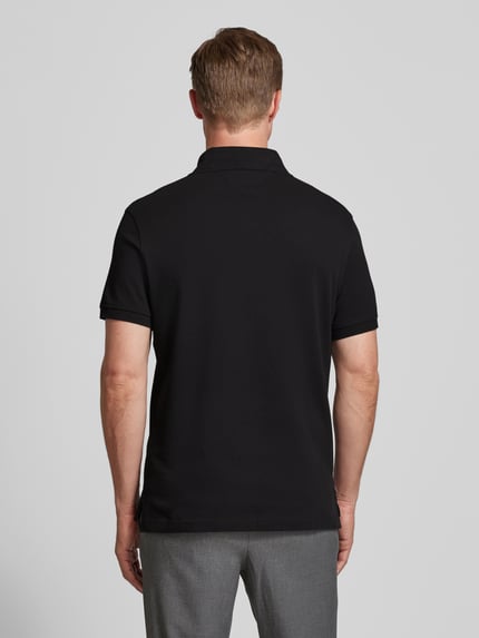 Tommy Hilfiger Slim fit poloshirt van piqué Zwart - 5