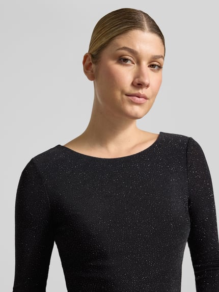 Jake*s Cocktail Cocktailkleid mit glitzerndem Rückenausschnitt Black 3