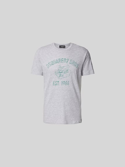 T-shirt z nadrukiem z logo Shop The Look MANNEQUINE