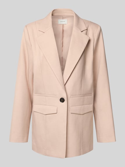 Gestuz Relaxed Fit Blazer mit Viskose-Anteil Modell 'Manu' Rose 2