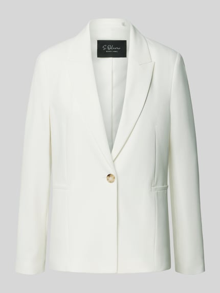 Antaillierter Longblazer mit Viskoseanteil Shop The Look MANNEQUINE