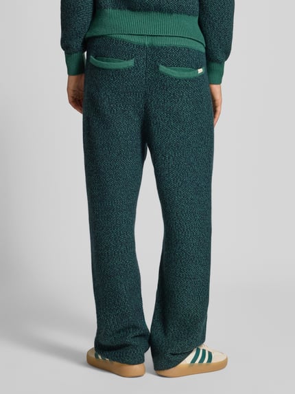 BLKVIS Sweatpants aus Woll-Mix Dunkelgruen 5