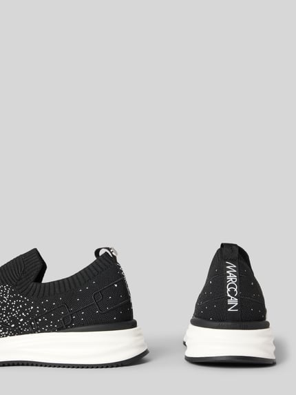 Marc Cain Bags & Shoes Sneakers in comfortmodel met profielzool Zwart - 2