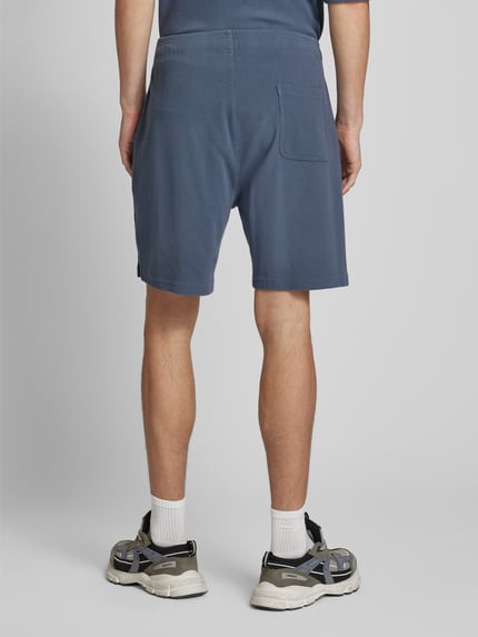 ANOTHER COTTON LAB Koszulka polo o kroju oversized z nadrukiem z logo Ciemnoniebieski 5