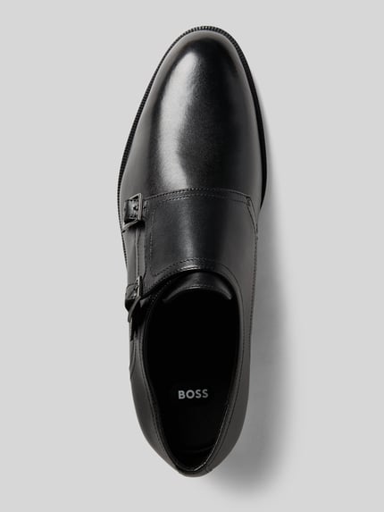 BOSS Schnürschuhe aus echtem Rindsleder Modell 'TAYIL' Black 3