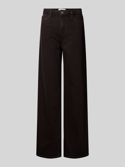 Straight Fit Jeans mit Eingrifftaschen Shop The Look MANNEQUINE