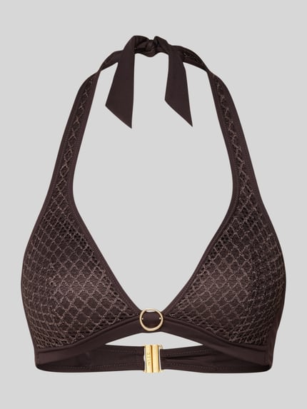 Bikini-Oberteil mit Neckholder Modell 'TOMAR' Shop The Look MANNEQUINE