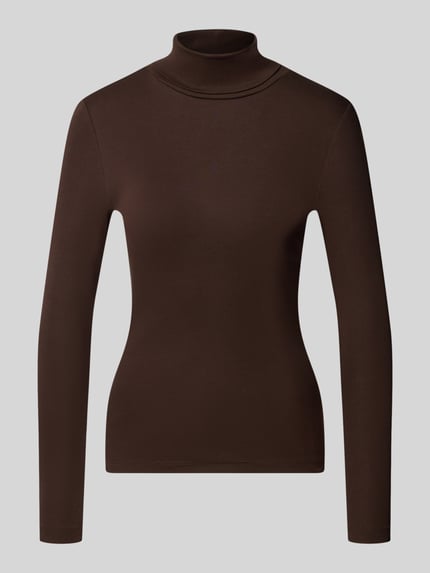 Regular Fit Langarmshirt aus reiner Baumwolle Shop The Look MANNEQUINE
