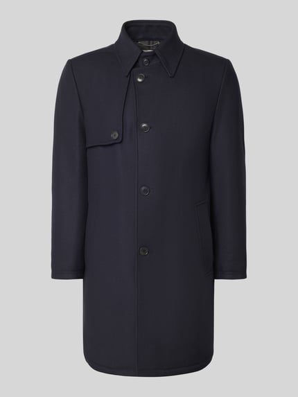 DRYKORN Korte vacht met draaischijf en knoppenpaneel 'SKOPJE'-model Marineblauw - 2