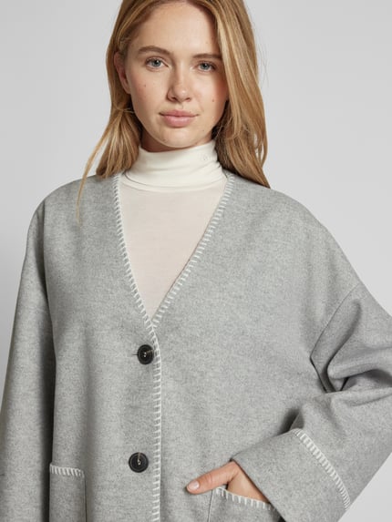 White Label Jacke mit aufgesetzten Taschen Hellgrau 3