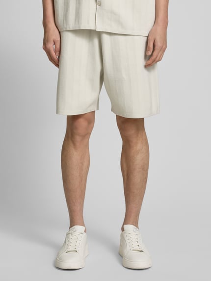 CK Calvin Klein Regular Fit Shorts mit Strukturmuster Sand 4