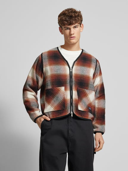 Santa Cruz Jacke mit Zweiwege-Reißverschluss Modell 'Assembly Liner' Orange 4