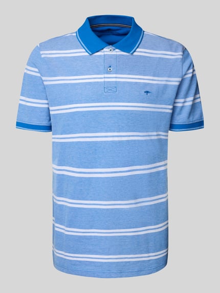 Fynch-Hatton Regular Fit Poloshirt mit Logo-Stitching Royal 2