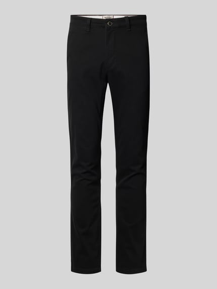 JACK & JONES Slim Fit Hose mit Eingrifftaschen Modell 'MARCO' Black 2