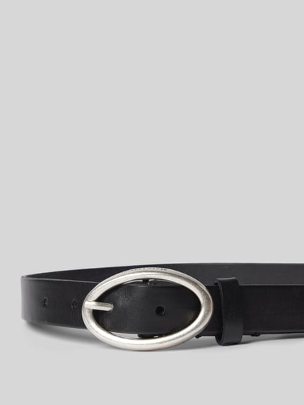 Marc O'Polo Ledergürtel in unifarbenem Design Modell 'ELLY' Black 2