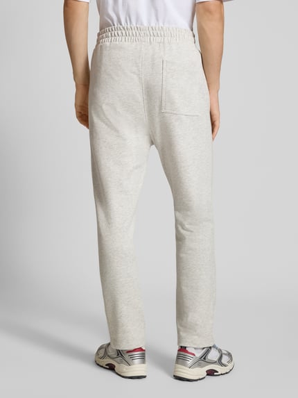 JACK & JONES Sweatpants mit elastischem Bund Modell 'KANE' Offwhite Melange 5