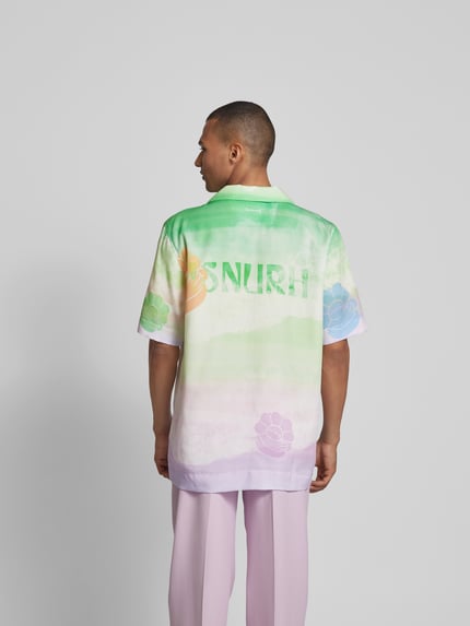 ISNURH Vrijetijdsoverhemd met reverskraag Offwhite - 5