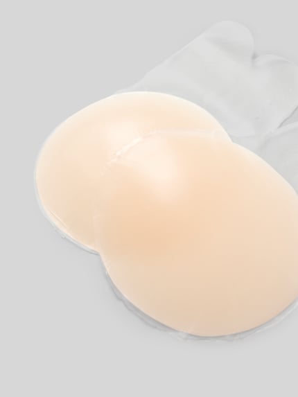 Produktfoto, Silikonkörbchen mit Lifting-Effekt von MAGIC Bodyfashion in Beige, glatte silikonartige Textur, selbstklebend, unifarben.