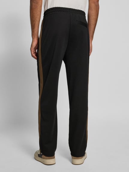 HUGO Regular Fit Sweatpants aus Baumwoll-Mix Modell 'DERWENT' Black 5