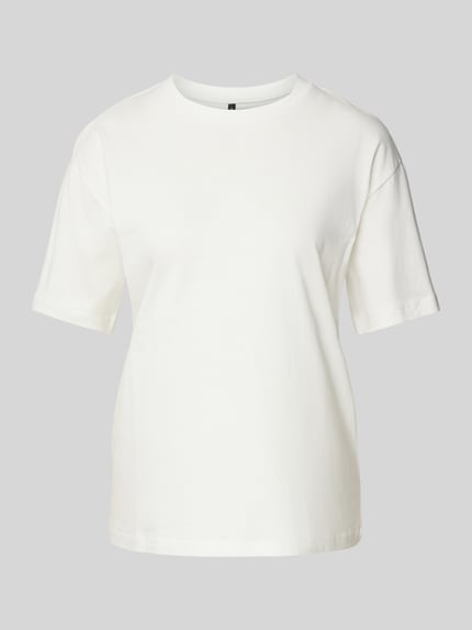 T-shirt o kroju relaxed fit z czystej bawełny model ‘SOPHIE MIA’ Shop The Look MANNEQUINE