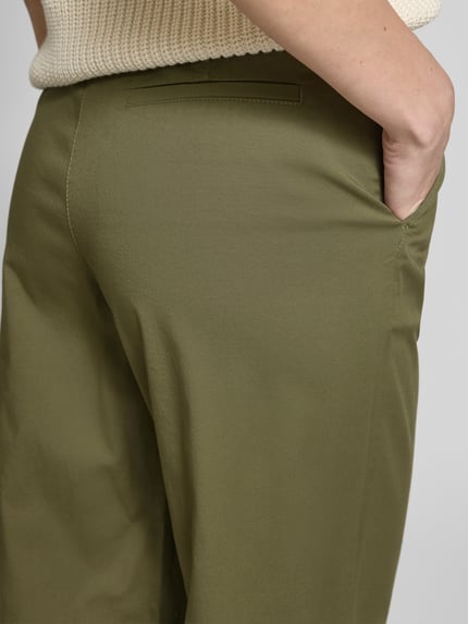Marc O'Polo Wide Leg Chino aus Baumwoll-Mix Modell 'LANDE' Lind 3