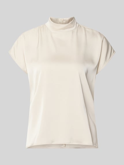 Jake*s Collection Regular fit blousetop van puur katoen Ecru - 2