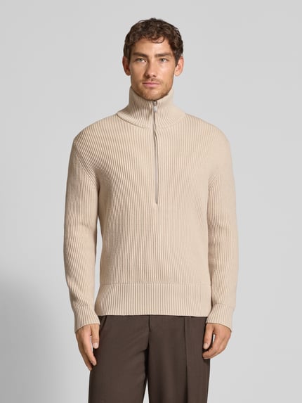 DRYKORN Gebreide pullover met schipperskraag, model 'MANUELO' Beige - 4