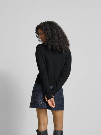 Rabanne Cardigan van wolmix Zwart - 5