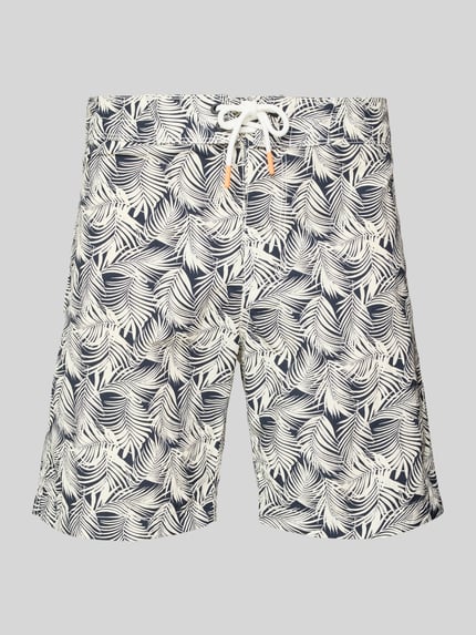ECOALF Badehose mit elastischem Bund Modell 'BYRONALF' Blau 1