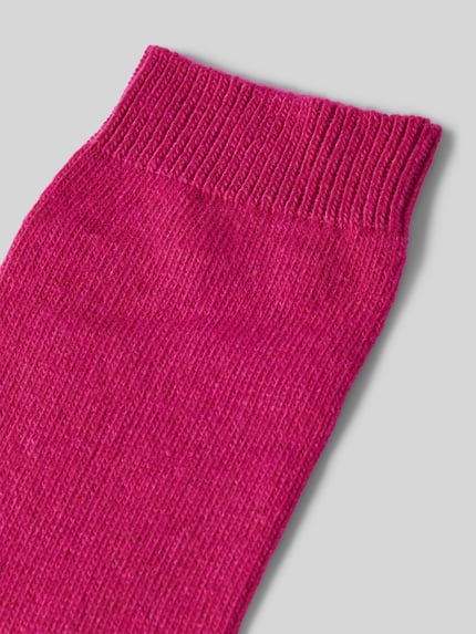 FALKE Sokken met hoogwaardige mix van wol en kasjmier, model 'COSY WOOL' Felroze - 2