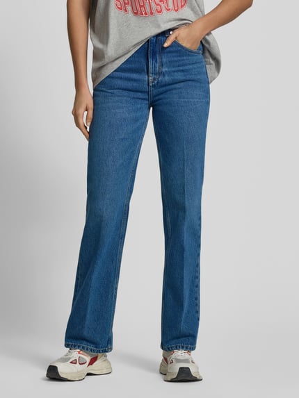 Victoria Beckham Bootcut fit jeans van katoenmix Donkerblauw - 4