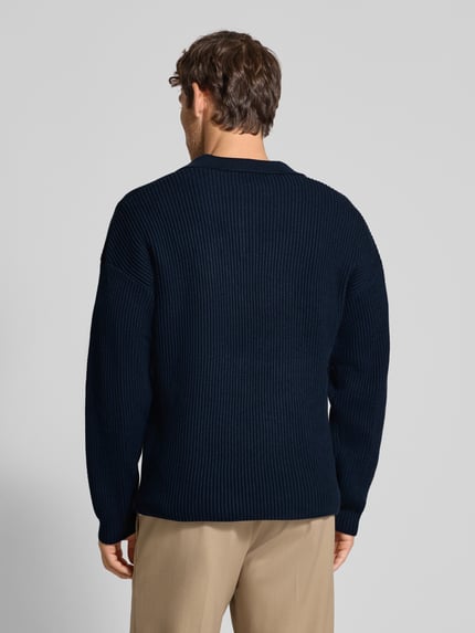 DRYKORN Gebreide pullover met polokraag Blauw - 5