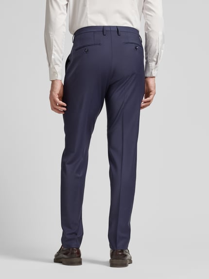 CINQUE Slim Fit Anzughose mit Bügelfalten Modell 'Castello' Marine 5