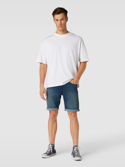 JACK & JONES Jeansshorts im 5-Pocket-Design Modell 'RICK ORIGINAL SHORTS' Jeansblau 1
