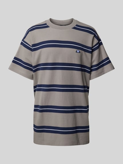 ellesse T-Shirt mit Label-Patch Modell 'COVANA' Mittelgrau 2