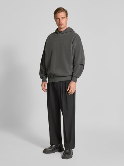 ANNARR HOODIE van puur katoen Model 'ASTOR' Grafiet - 1