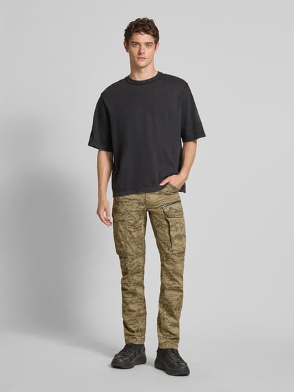 G-Star RAW Regular Fit Cargohose aus reiner Baumwolle Modell 'Rovic' Beige 1