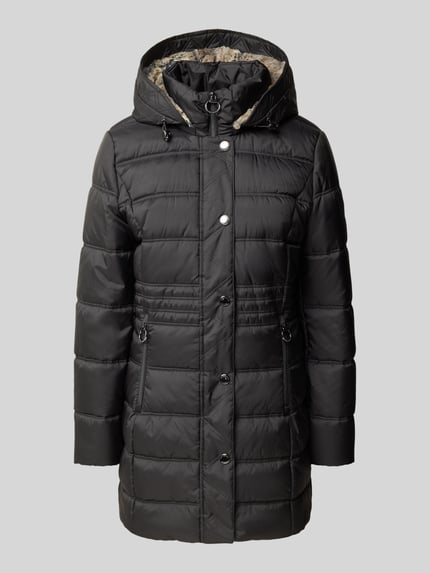 Betty Barclay Steppmantel mit Kapuze Modell 'LT SEPTEMBER' Black 2