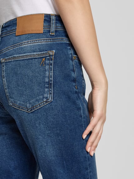 Goldgarn Straight fit jeans in 5-pocketmodel Blauw - 3